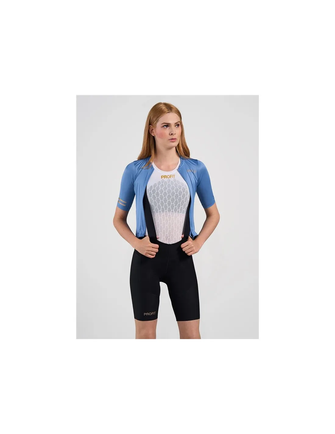 Culotte de ciclismo Spiuk Corto CT Profit Summer Mujer Negro