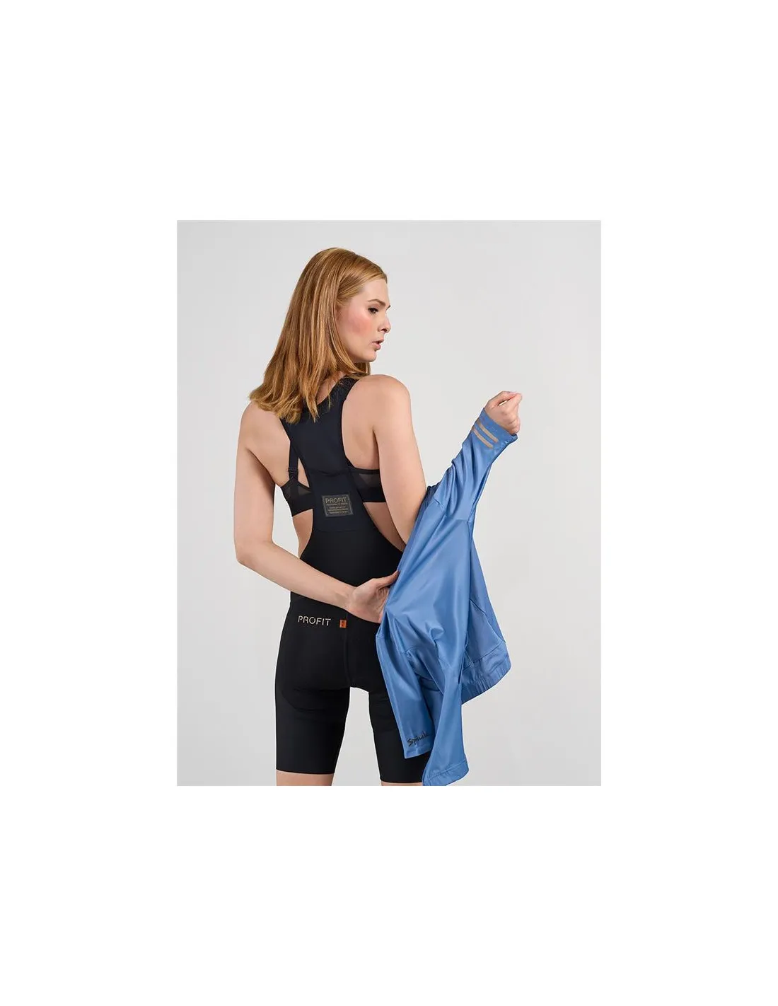 Culotte de ciclismo Spiuk Corto CT Profit Summer Mujer Negro