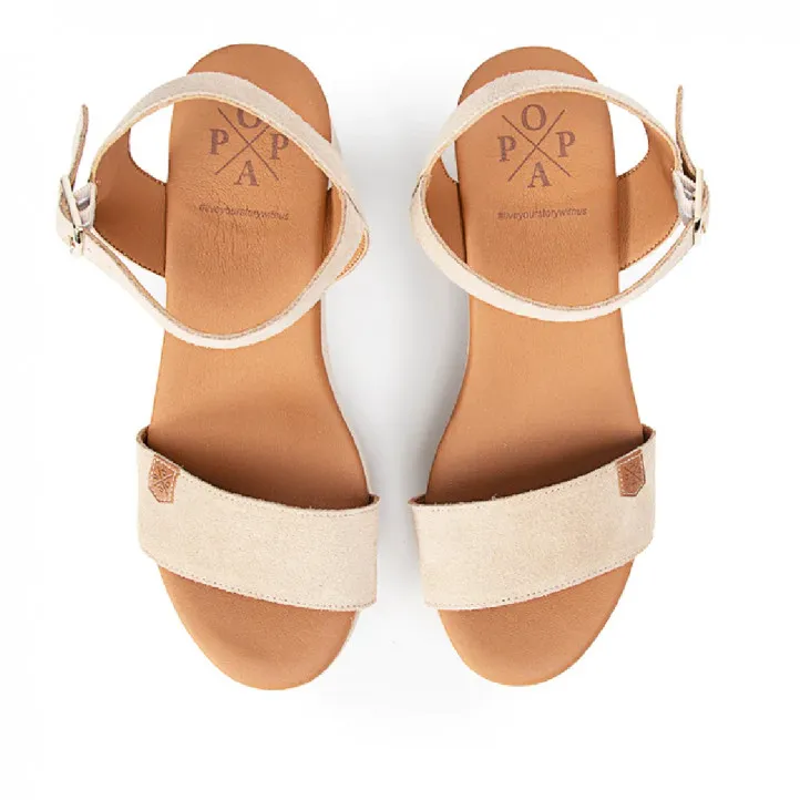 CUñA TACON ABAKA FULL BEIGE POPA