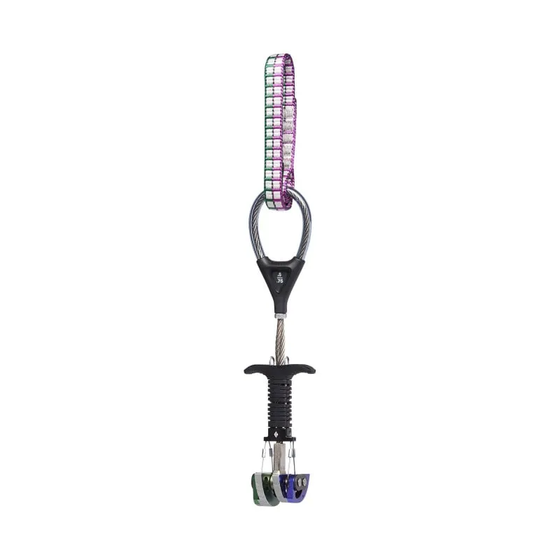 CUñAS BLACK DIAMOND CAMALOT Z4 OFFSET  0.50.75 (VERDE/VIOLETA)