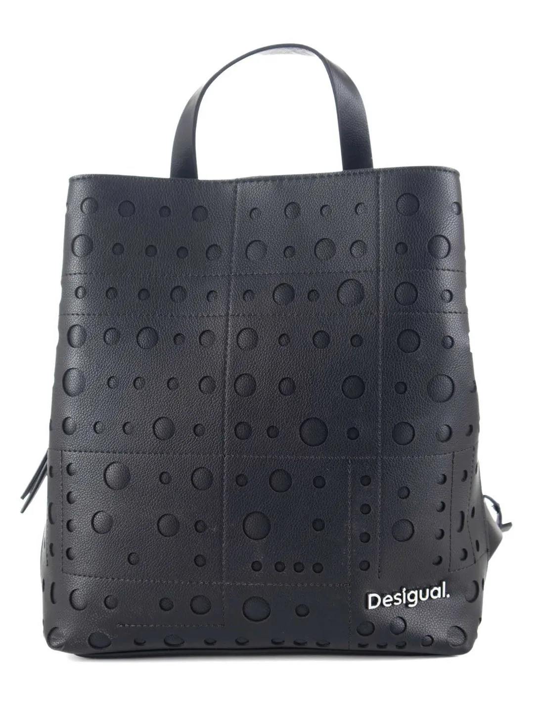 DESIGUAL  MOCHILA NEGRA BLOOMER SUMY 24WAKP22