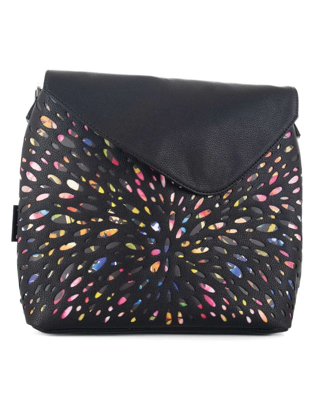 DESIGUAL  MOCHILA NEGRO Y MULTICOLOR 24WAKP13 MUJER
