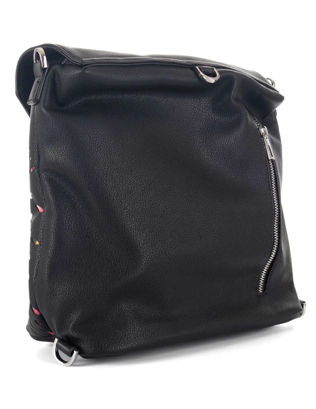 DESIGUAL  MOCHILA NEGRO Y MULTICOLOR 24WAKP13 MUJER