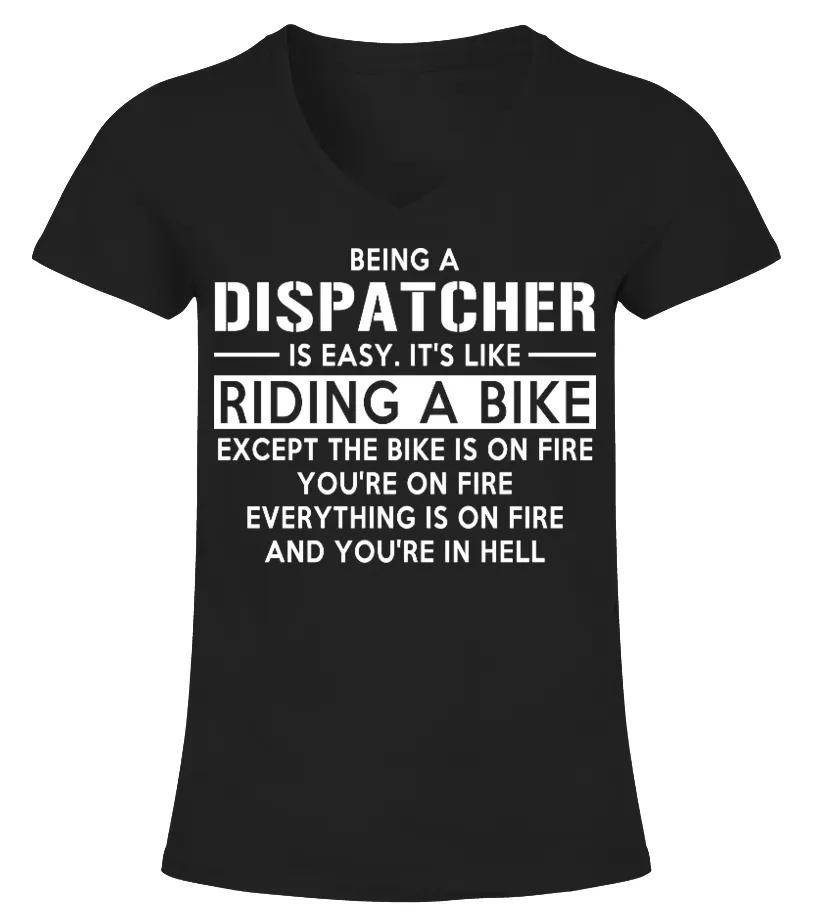 DISPATCHER  LIMITED EDITION CAMISETA CUELLO PICO MUJER