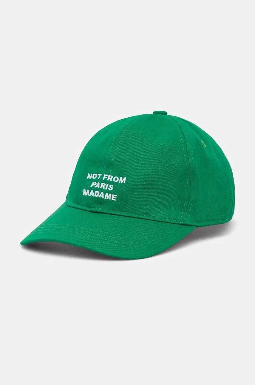 Drôle de Monsieur Slogan Green Baseball Cap