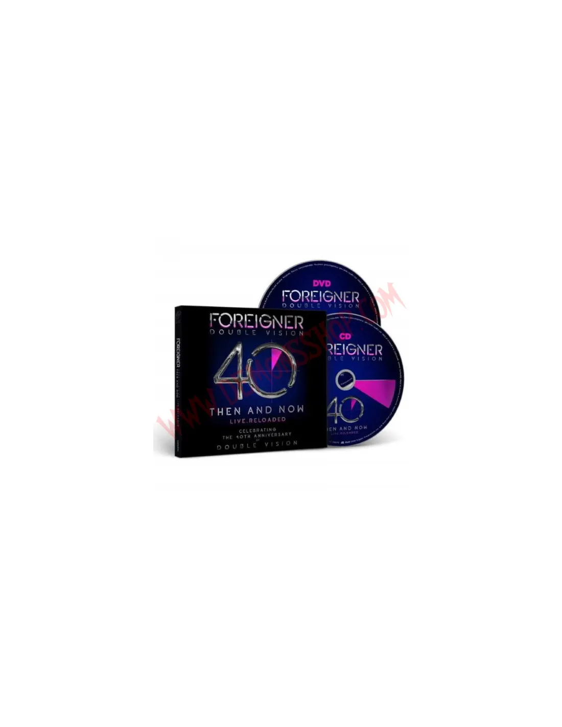 DVD FOREIGNER  DOUBLE VISION