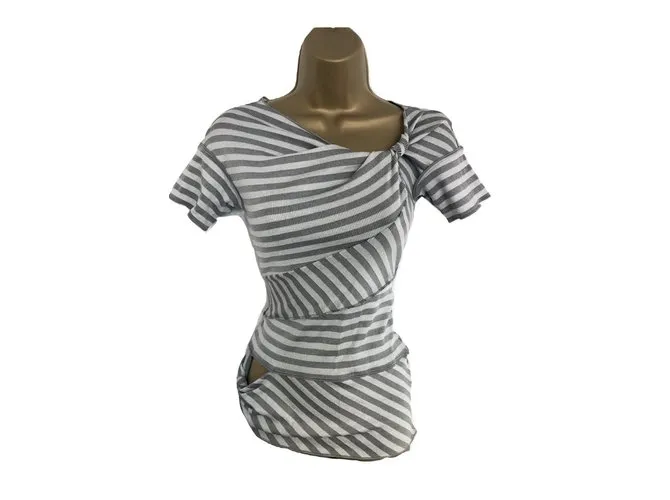 Emporio Armani Tops Plata 