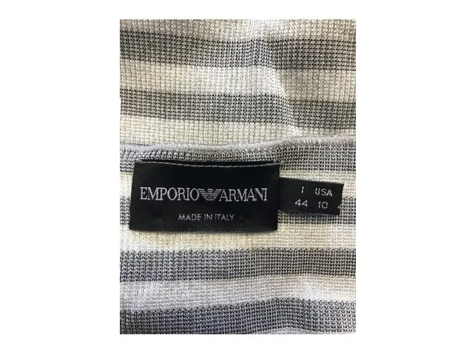 Emporio Armani Tops Plata 