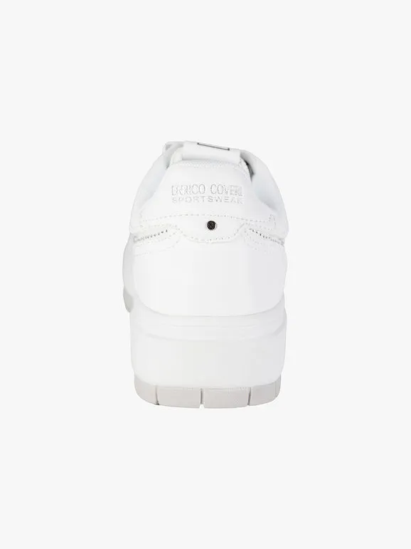 Enrico Coveri Sportswear Zapatillas de mujer con plataforma y pedrería.