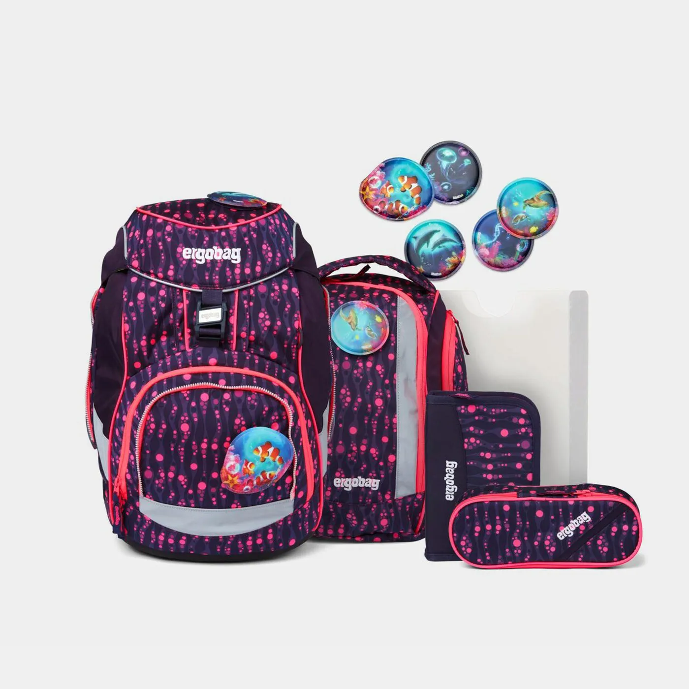 Ergobag Bärmuda Viereck School Backpack Set