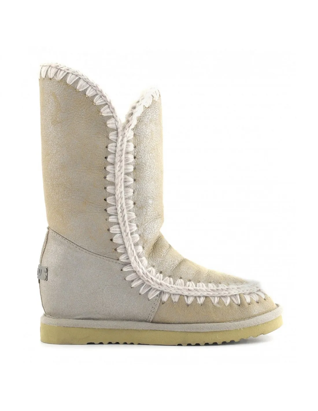 Eskimo Inner Wedge Tall Stone Metallic