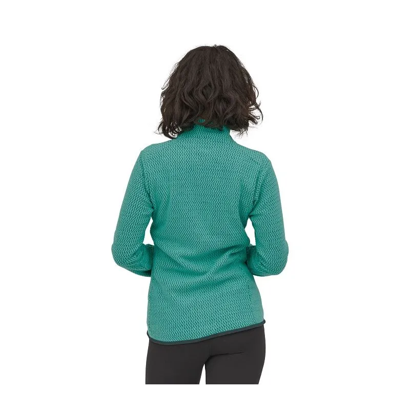 Forro polar Patagonia R1 Air Zip Neck (Fresh Teal) Mujer