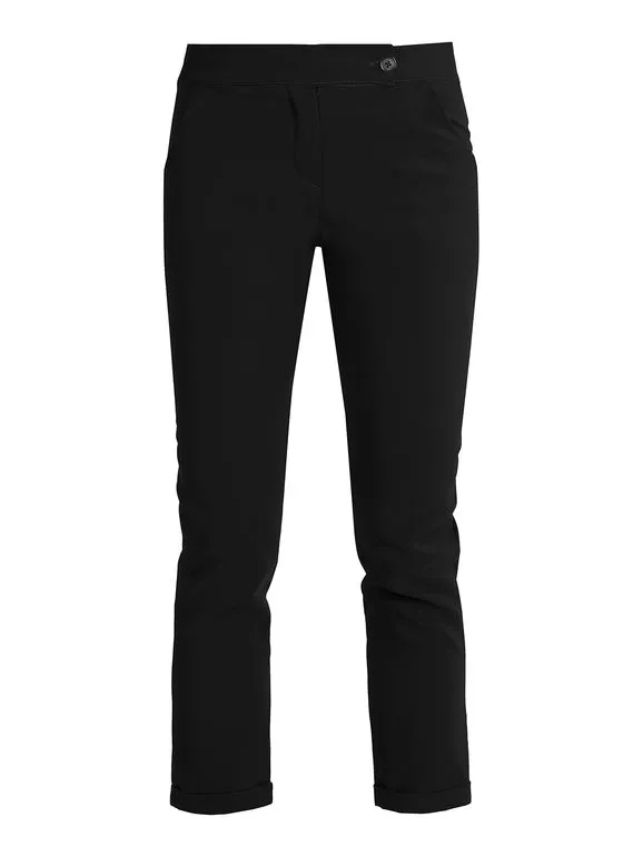 Frenetika Pantalón cropped de mujer con puños.