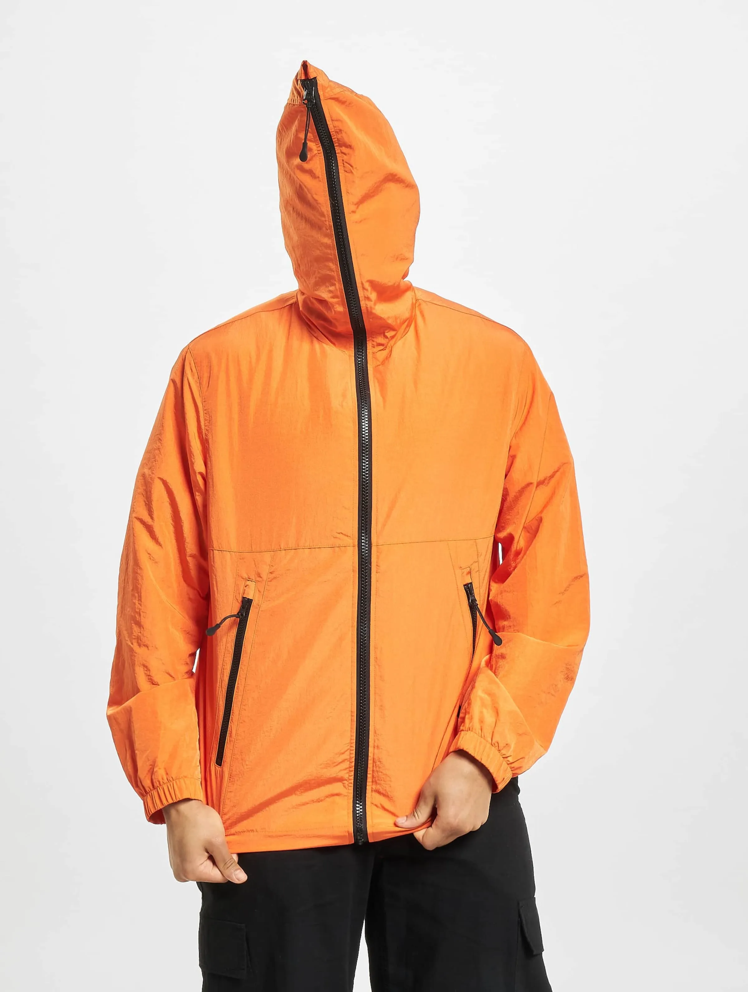 Full Zip Nylon Crepe