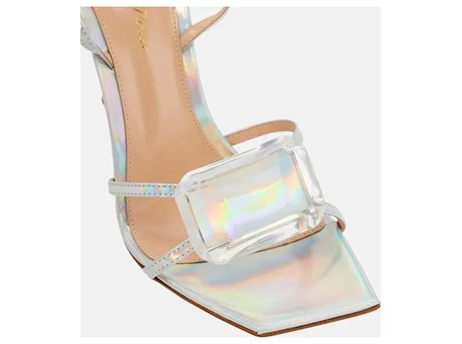 Gianvito Rossi diamante Plata 