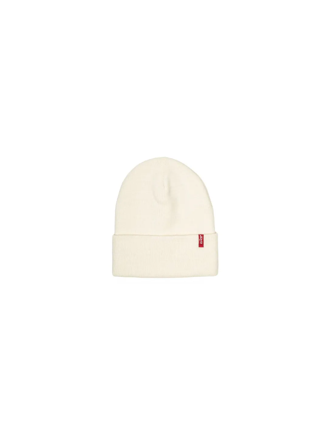 Gorro Levi's Slouchy Red Tab Beanie Regular White
