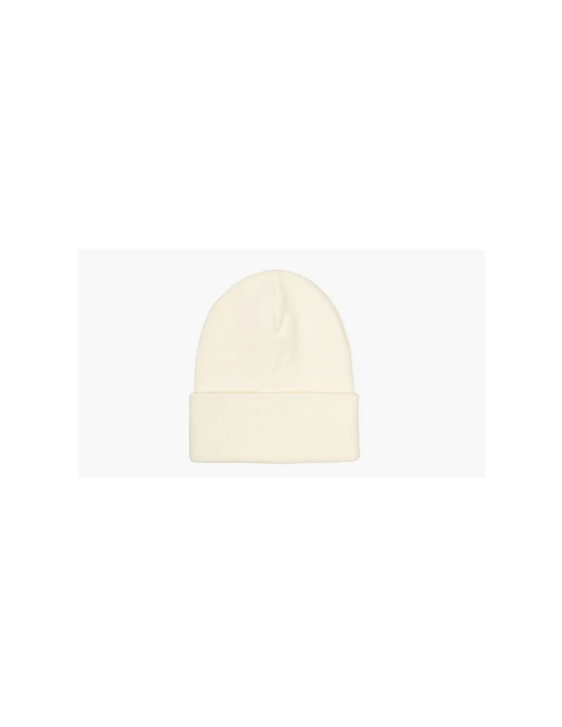 Gorro Levi's Slouchy Red Tab Beanie Regular White