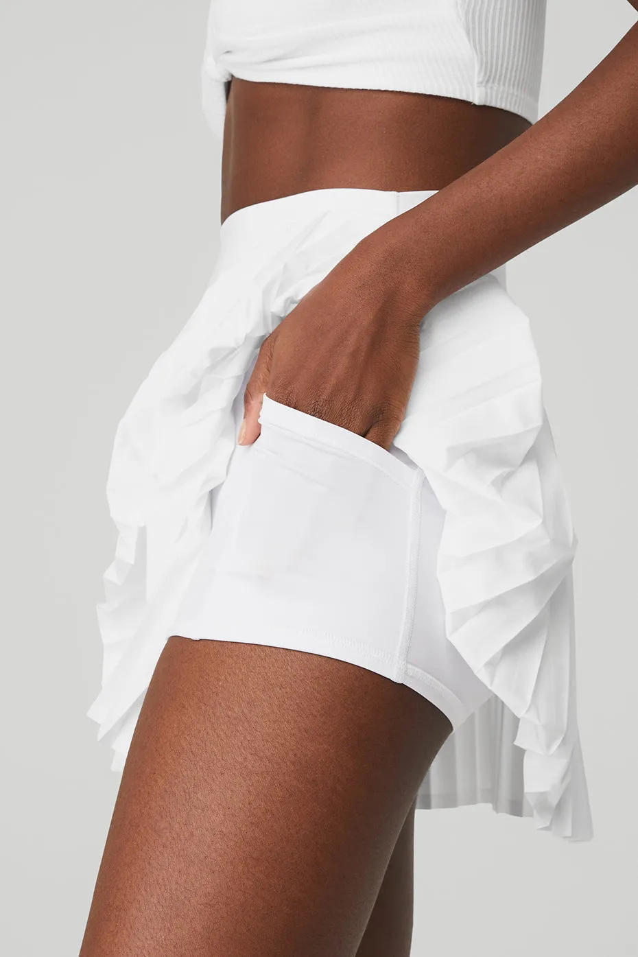 GRAND SLAM TENNIS SKIRT  WHITE