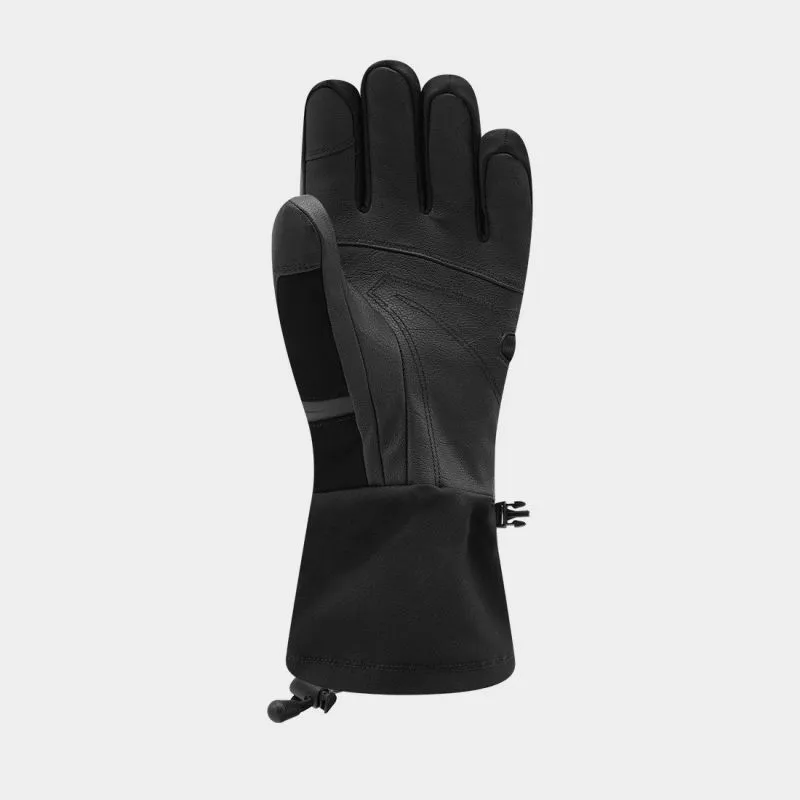 Guantes de esquí Racer Zipper5 SOFTSHELL PRIMALOFT (NEGRO) hombre