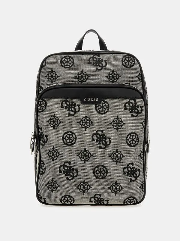 GUESS Retro 4G Peony Logo Backpack