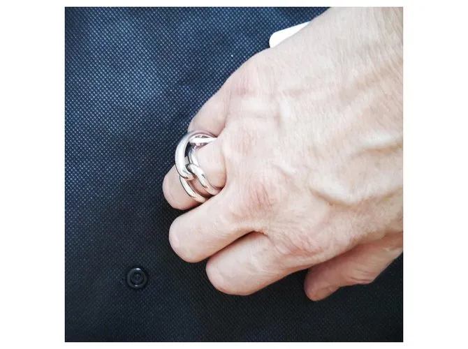 Hermès Anillos Plata 
