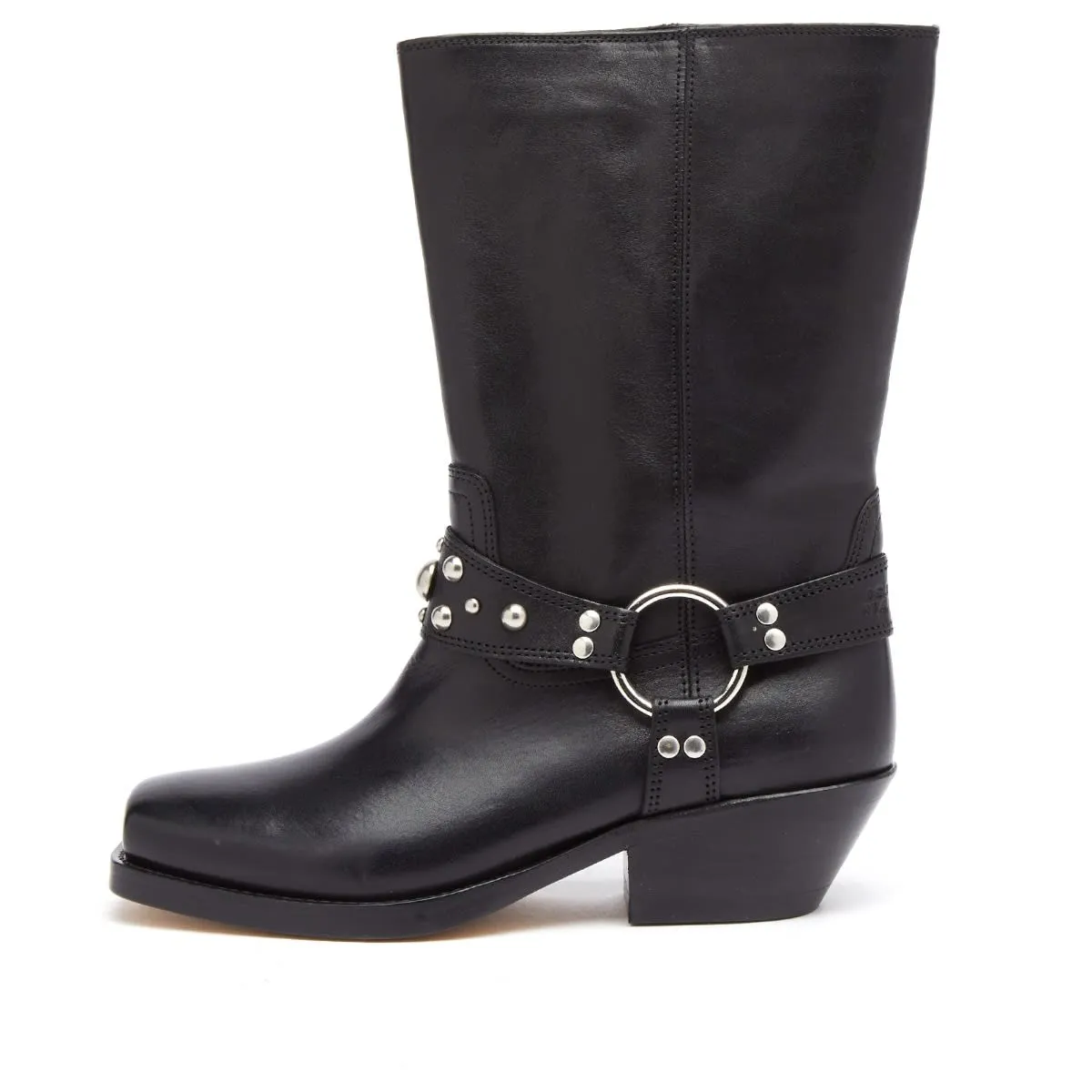 ISABEL MARANT Antya Leather Boot Black Size EU 36
