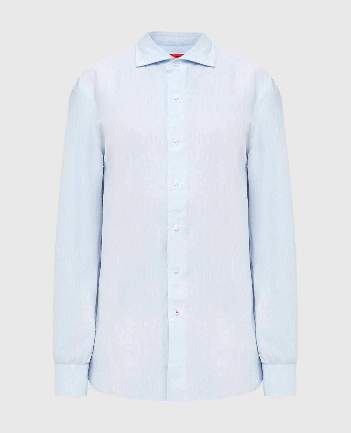 ISAIA Blue linen shirt