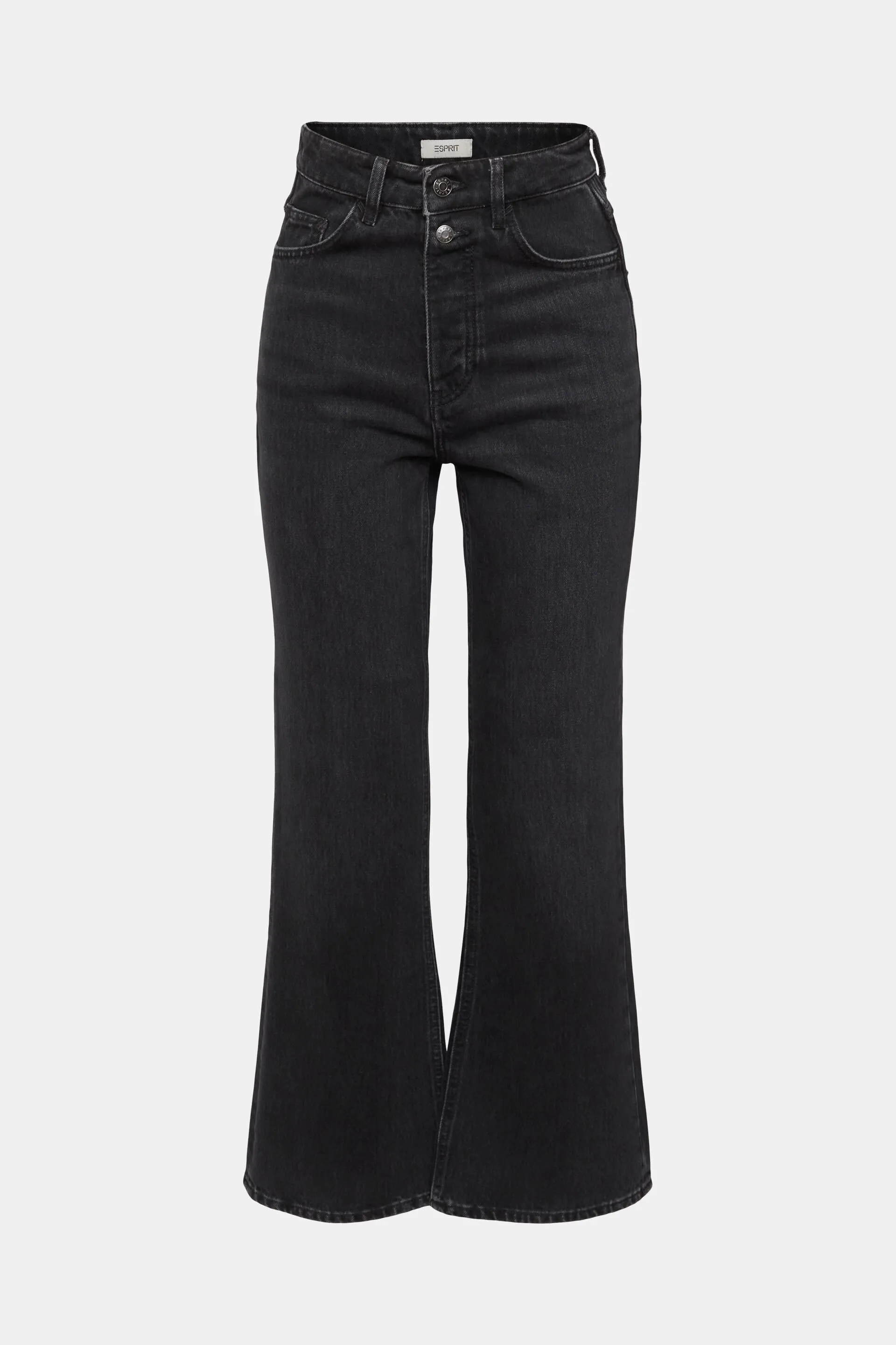 Jeans flared leg de estilo retro