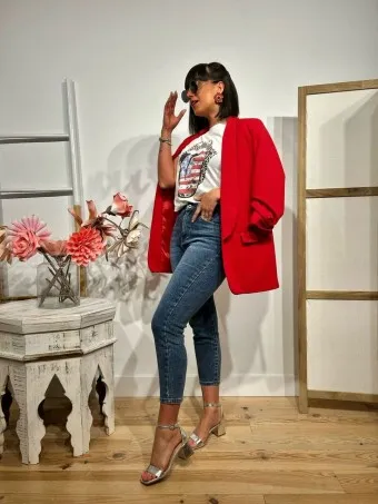 Jeans Mom Fit KACHEEK