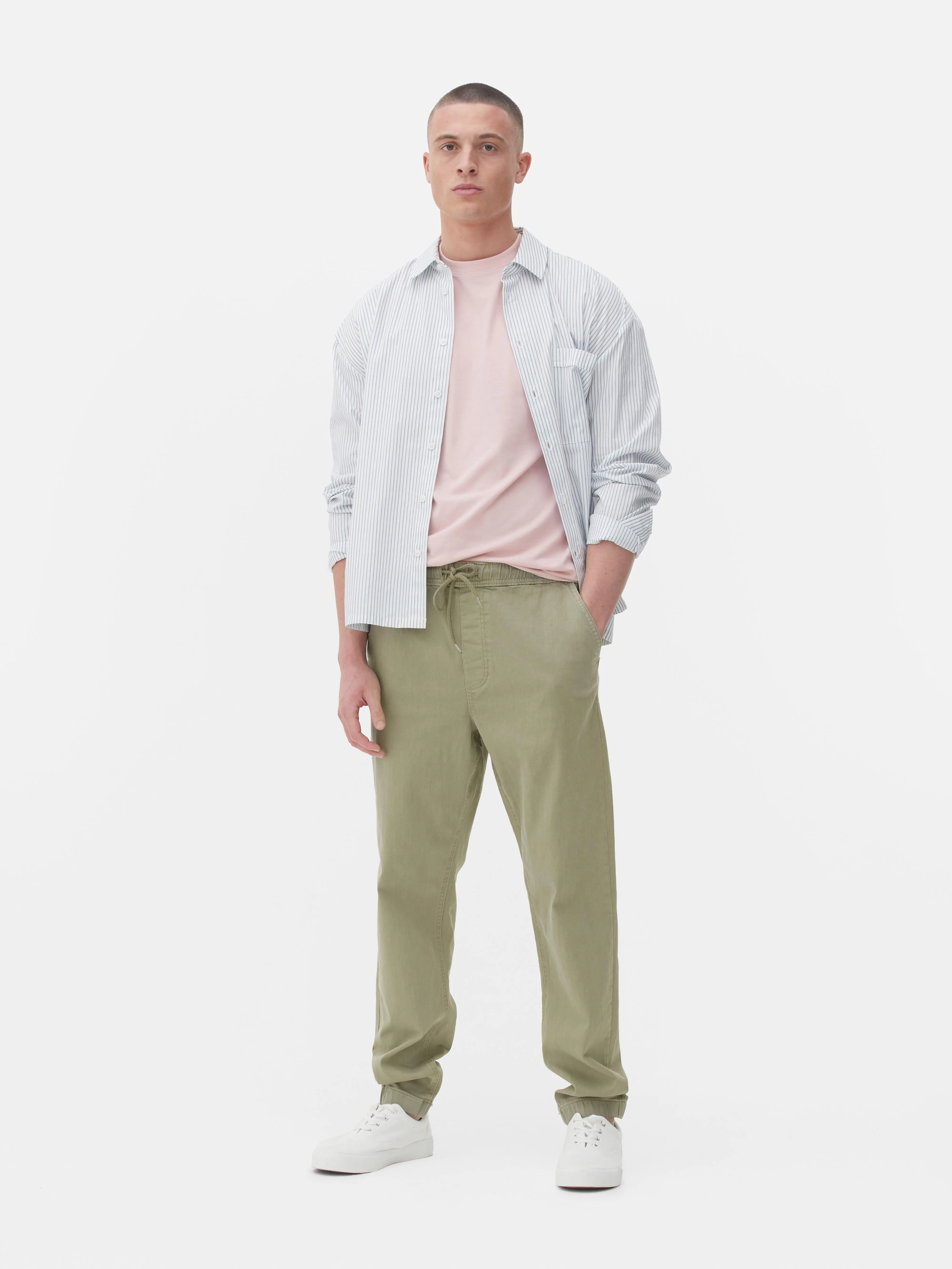 Jeggings con bajos ajustados