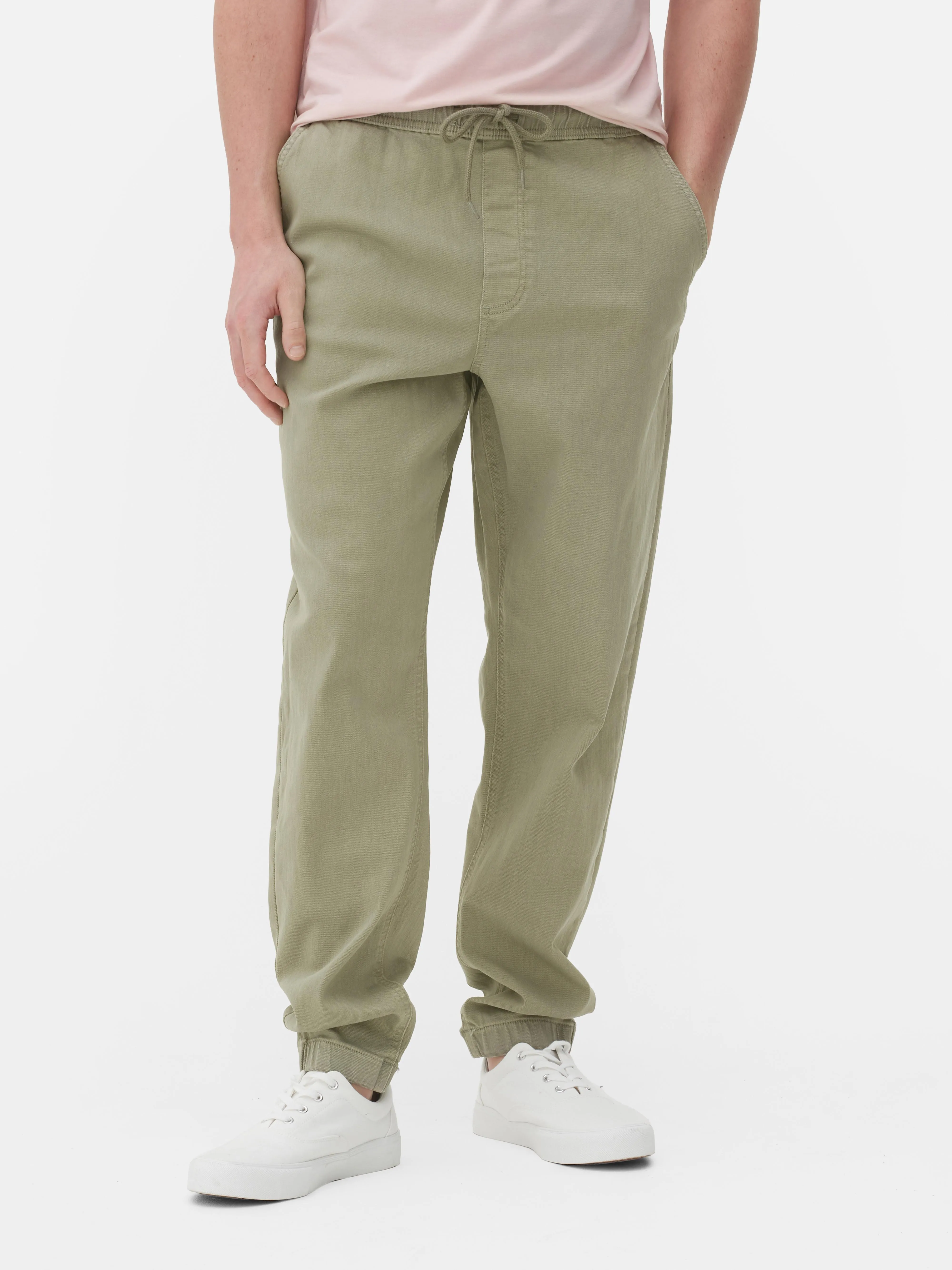 Jeggings con bajos ajustados