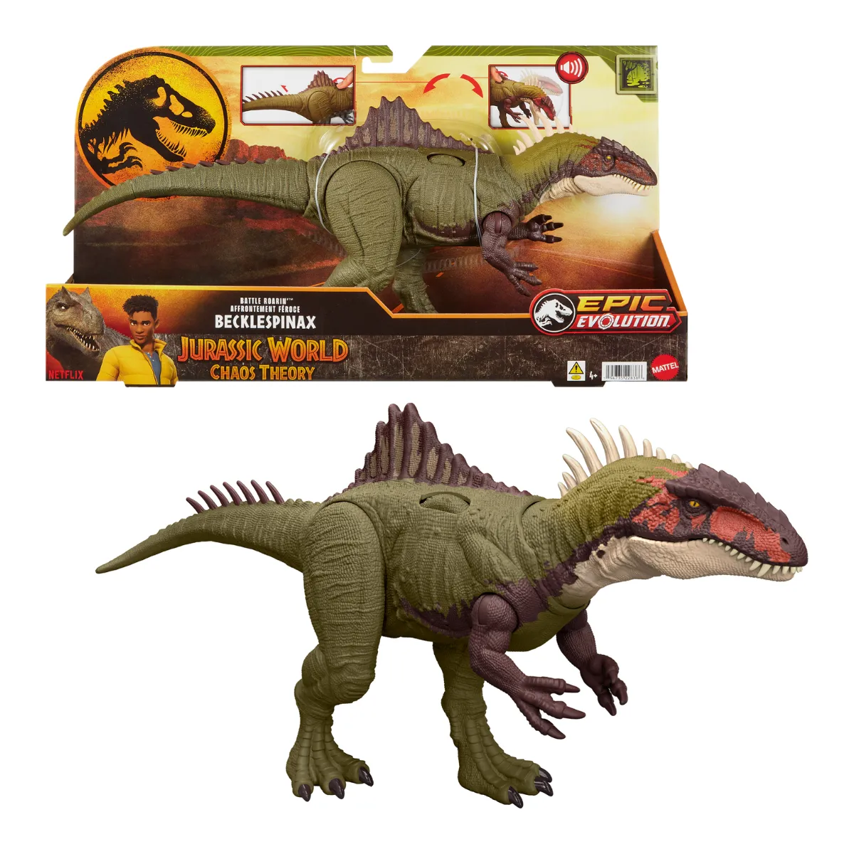 Jurassic World Rugido Batalla Becklespinax