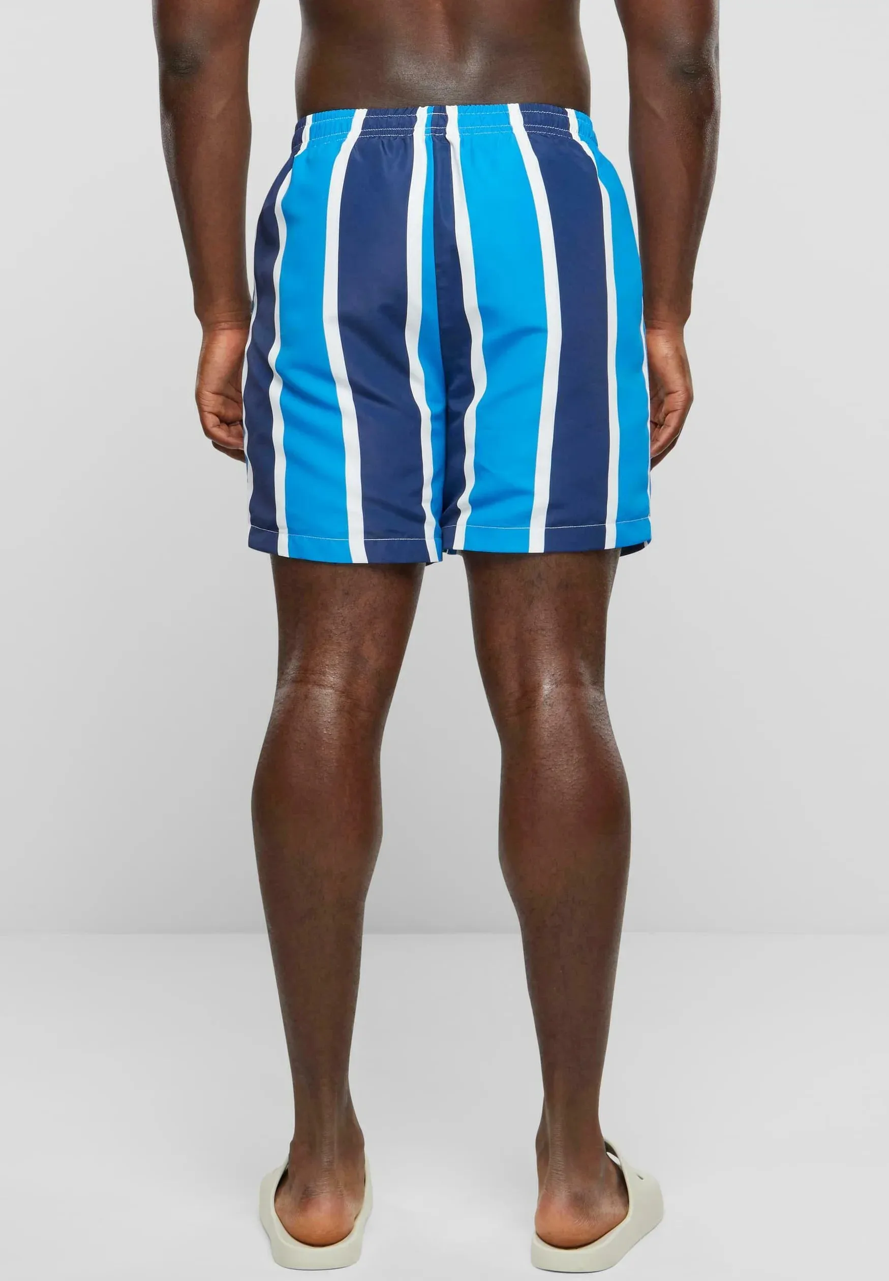 karl kani bermuda bañador retro stripes board aqua