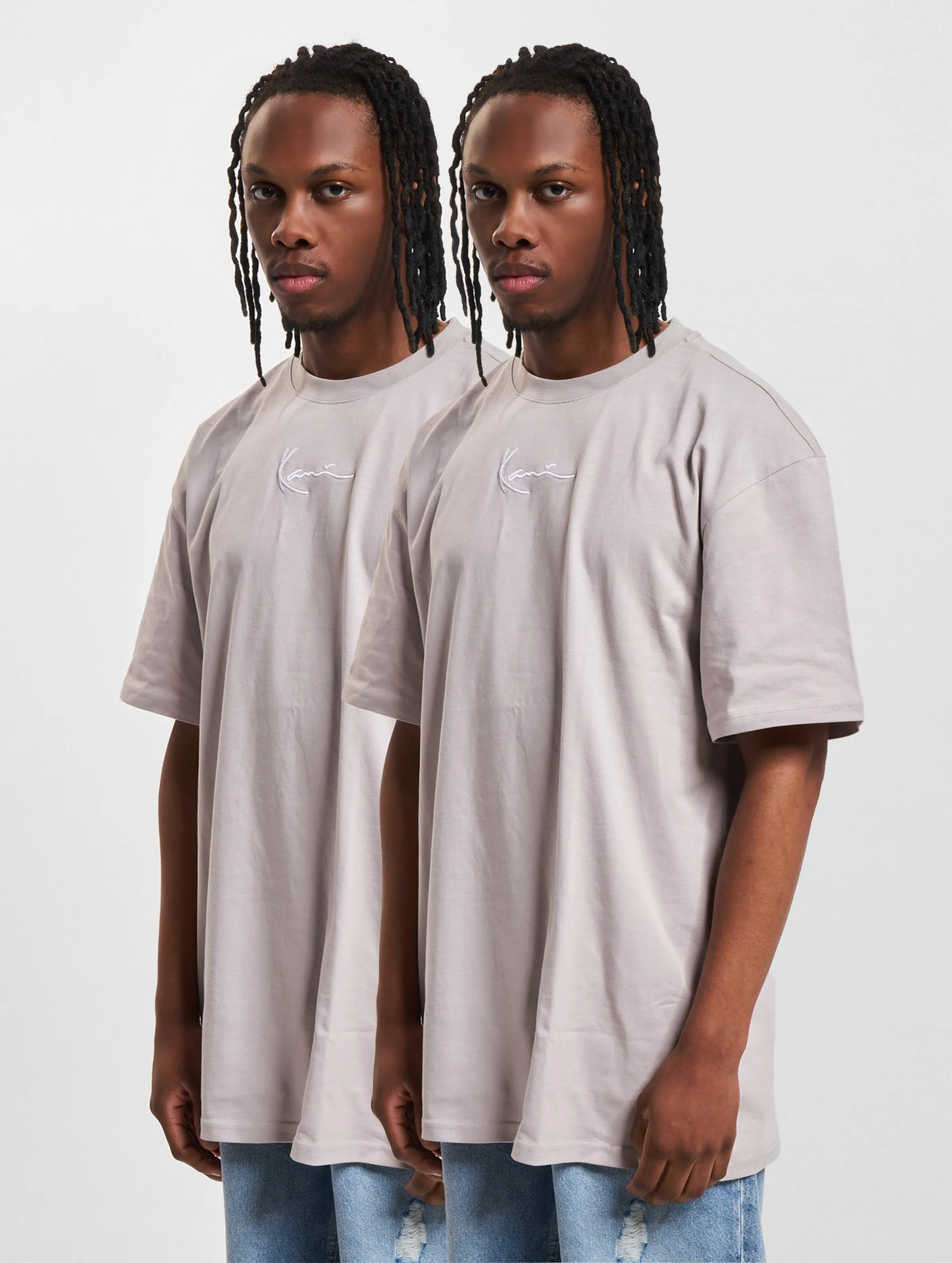 KARL KANI KM2340592 SMALL SIGNATURE 2PACK ESSENTIAL TSHIRT
