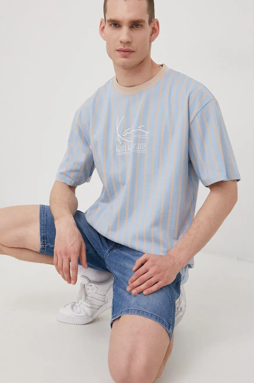 KARL KANI SIGNATURE STRIPE TSHIRT