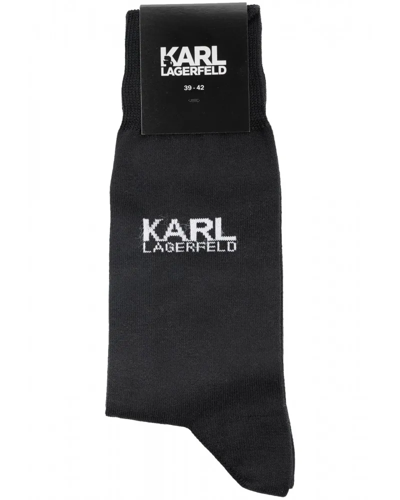KARL LAGERFELD  CALCETINES CON LOGOTIPO LATERAL
