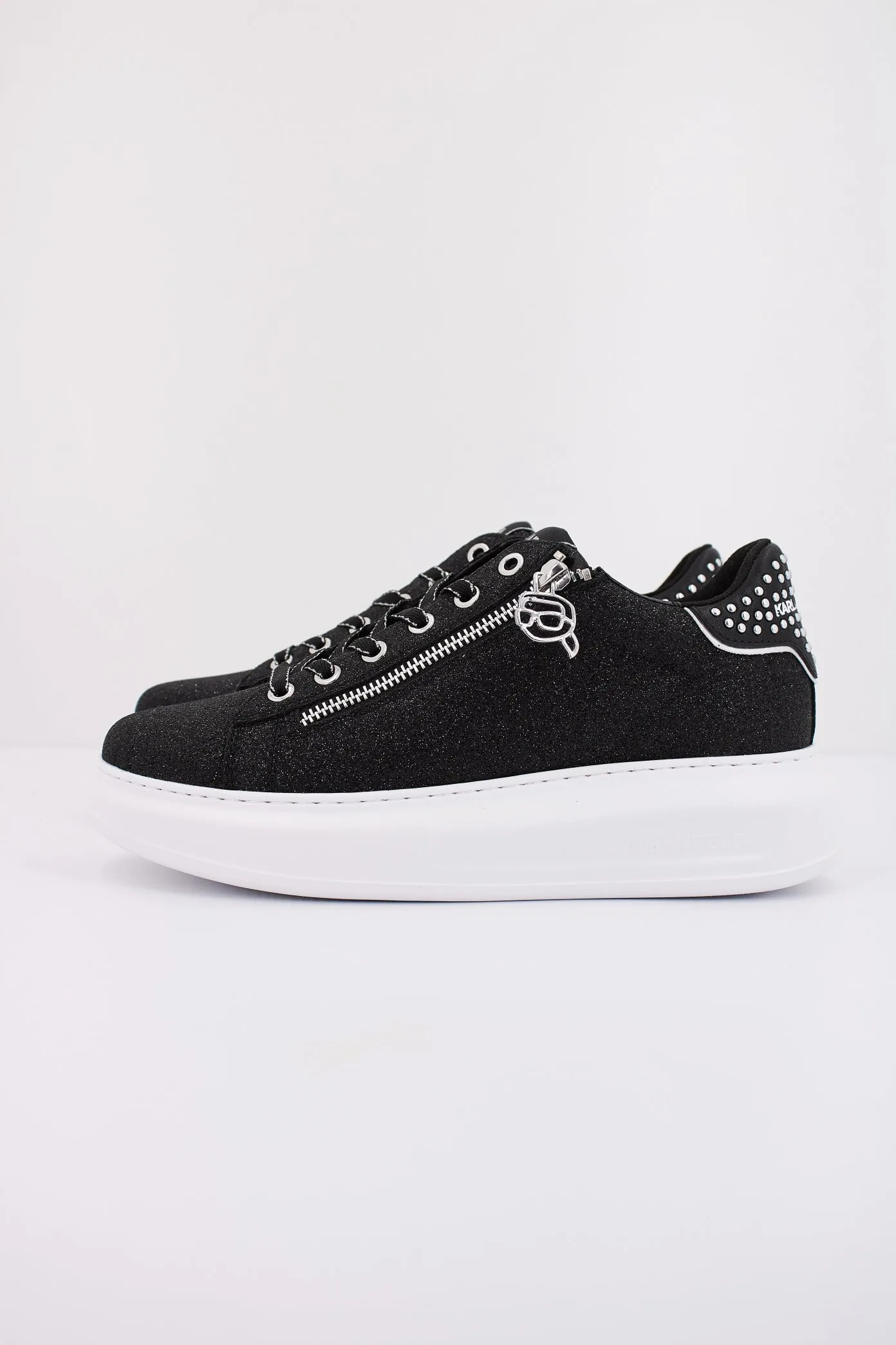 KARL LAGERFELD KAPRI STUD ZIP LO LACE
