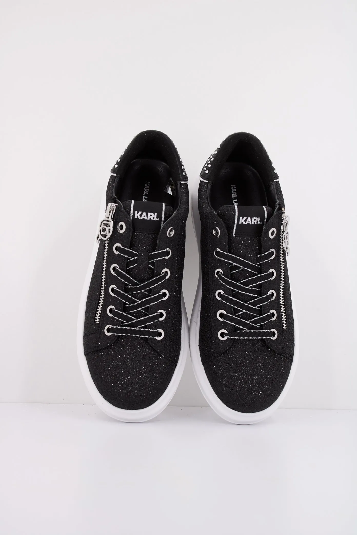 KARL LAGERFELD KAPRI STUD ZIP LO LACE