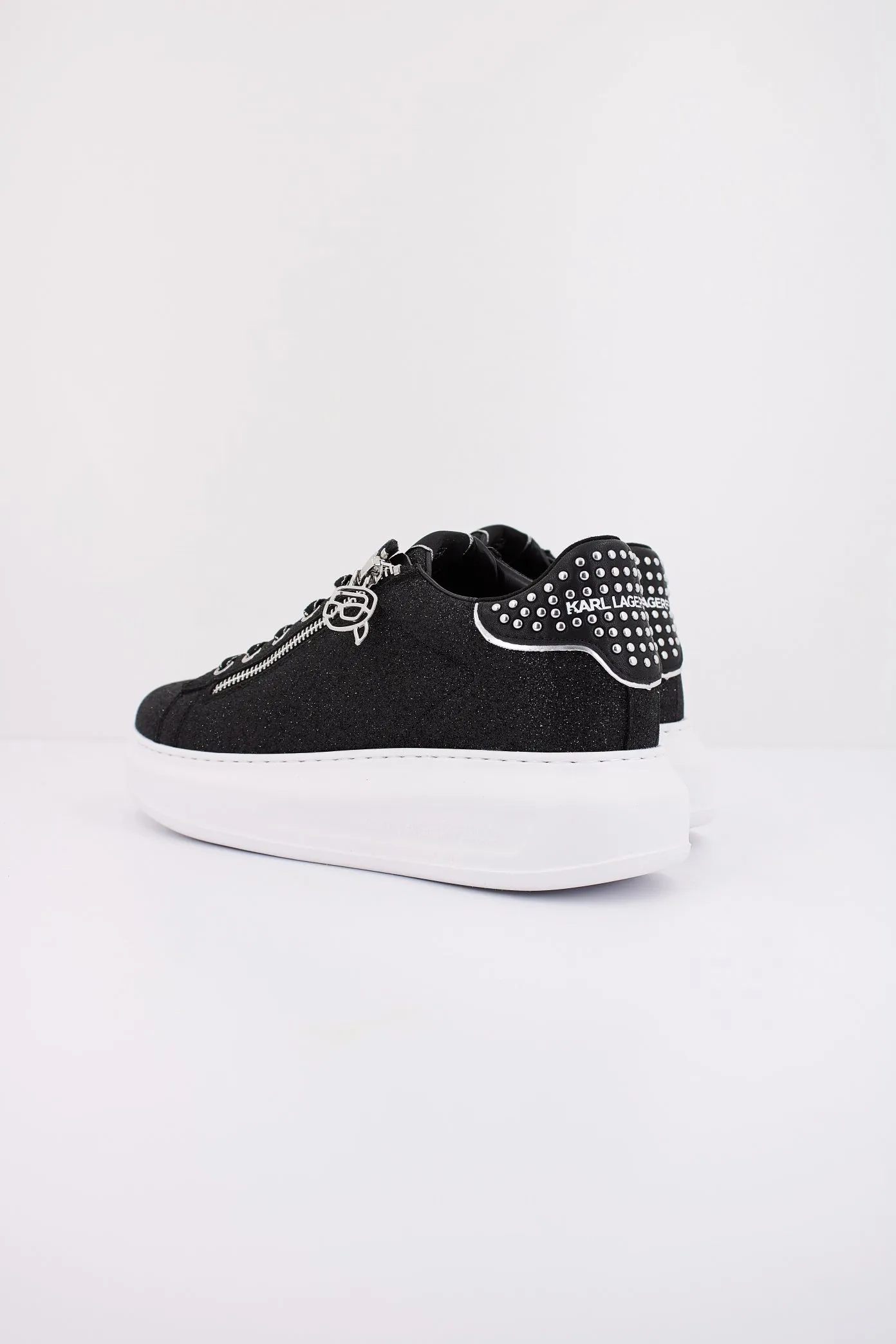 KARL LAGERFELD KAPRI STUD ZIP LO LACE
