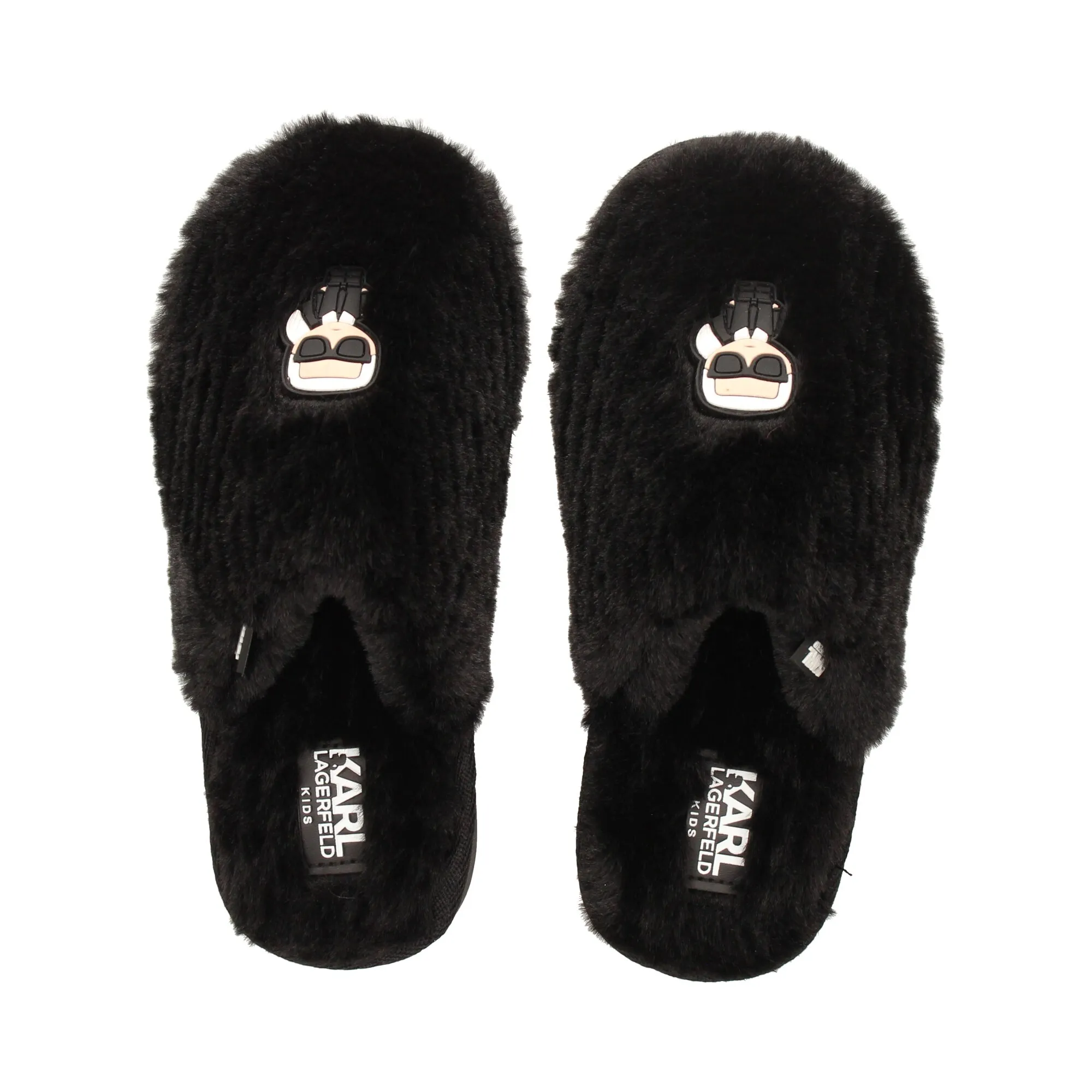 KARL LAGERFELD KIDS Chinelas de niñas 09B NEGRO