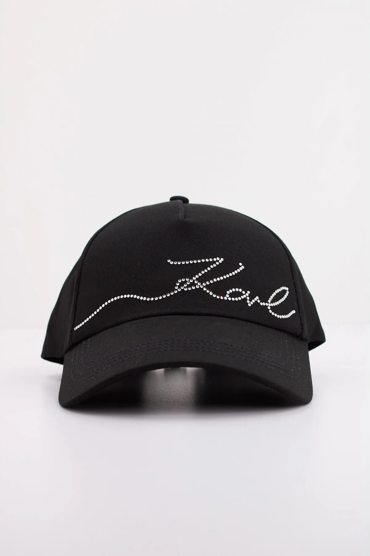 KARL LAGERFELD K/SIGNATURE RHNSTN CAP