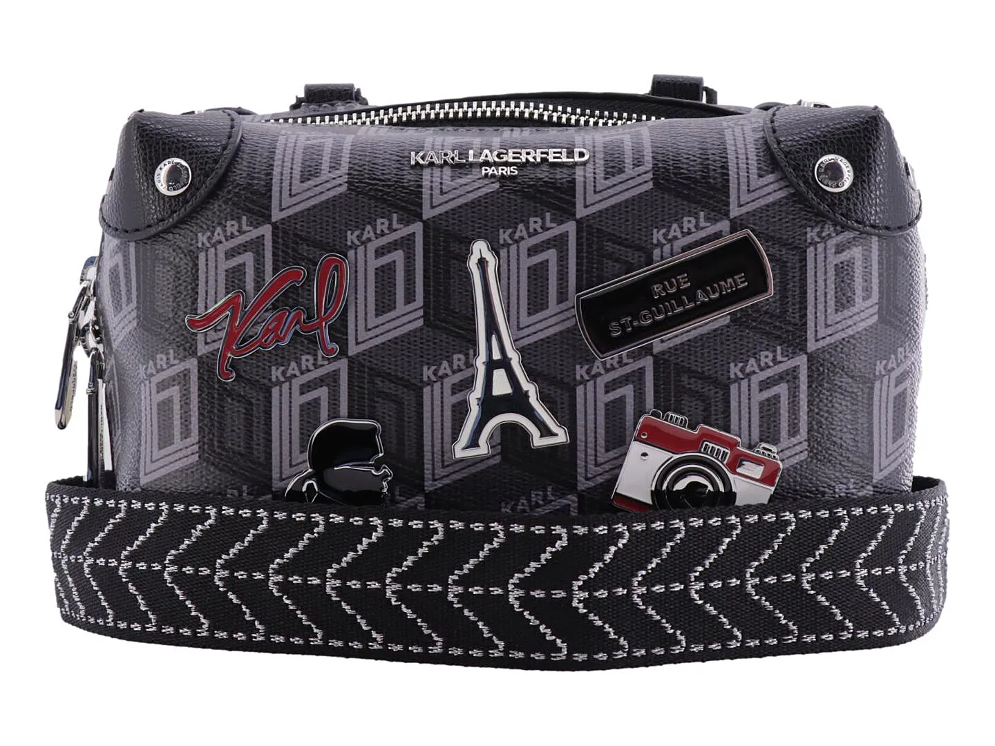 Karl Lagerfeld Lh 2ej1bp Blk Logo Cross Body  Unica