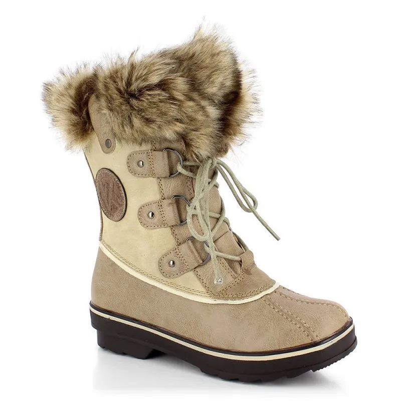 Kimberfeel Camille (Creme) Botas de invierno para mujeres