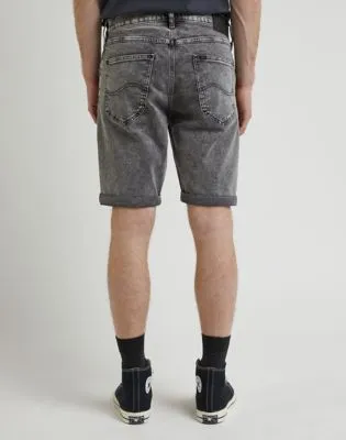 Lee 5 Pocket Short "Grey Storm"