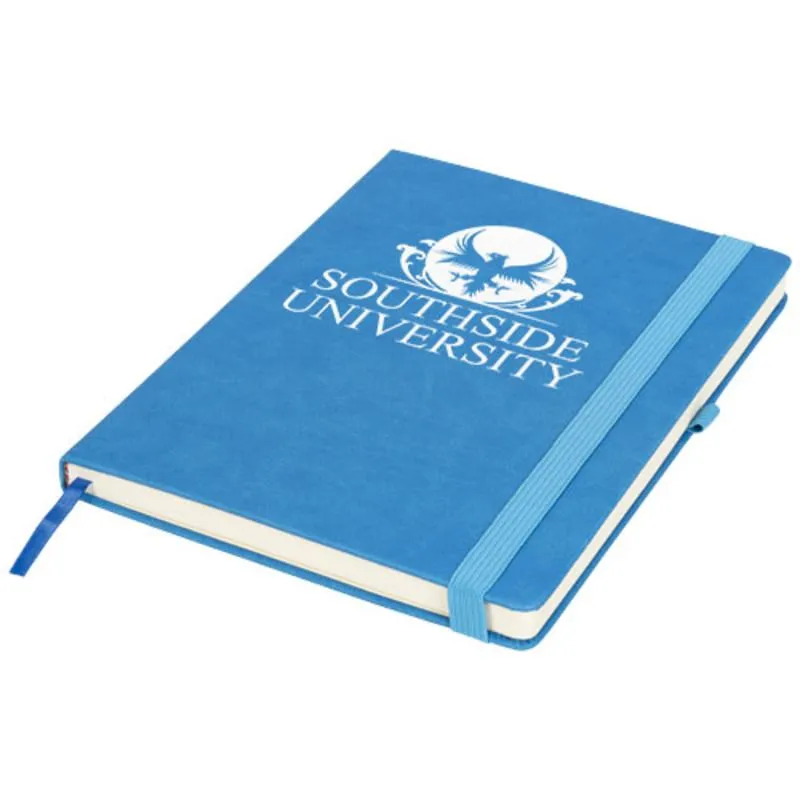 Libreta promocional grande con bolsillo interior Rivista