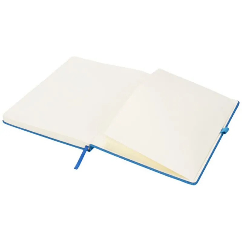 Libreta promocional grande con bolsillo interior Rivista