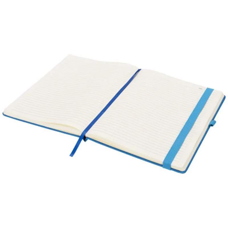 Libreta promocional grande con bolsillo interior Rivista