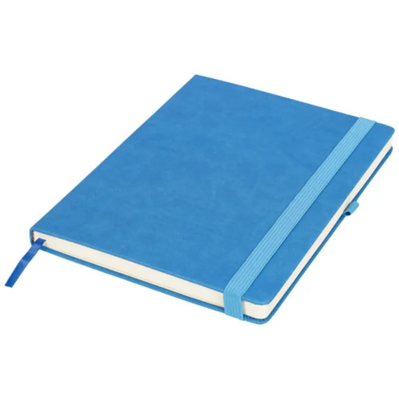 Libreta promocional grande con bolsillo interior Rivista