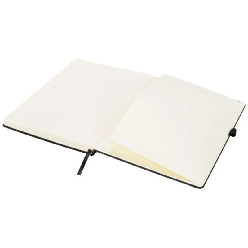 Libreta promocional grande con bolsillo interior Rivista