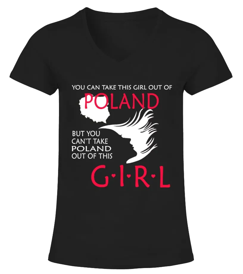 LIMITED EDITION  POLISH GIRL CAMISETA CUELLO PICO MUJER